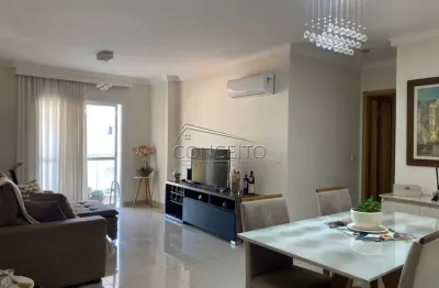 Apartamento à venda no edifício san victor com 118m² | 3 dormitórios, sendo 2 suítes, varanda gourmet e 2 vagas de garagem.