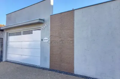 Casa térrea à venda no bairro parque holanda i com área construída de 119 m² | 3 dormitórios, sendo 1 suíte e 2 vagas de garagem cobertas.