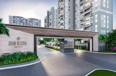Breve lançamento do empreendimento gran reserva embraplan, com unidades de 52,63 m² a 63 m² de área útil.