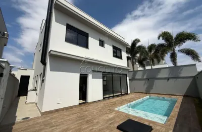 Sobrado à venda no condomínio residencial villa bela vista com área construída de 246,89 m² | 3 suítes e 4 vagas de garagem.