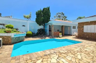 Casa térrea à venda no bairro nova piracicaba com área construída de 346,35 m² | 6 dormitórios, sendo 4 suítes; e 4 vagas de garagem cobertas