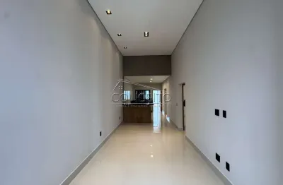 Casa térrea recém construída, à venda no condomínio Residencial Mônaco com área construída de 135 m² | 3 dormitórios, sendo 1 suíte e 2 vagas