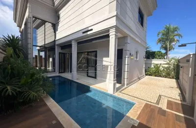 Sobrado à venda no condomínio residencial villa d'áquila com 235m² | 4 suítes e 4 vagas de garagem.