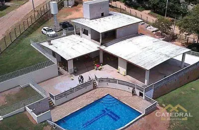Chácara com 2 dormitórios à venda, 4116 m² por r$ 1.000.000,00 - terras de santa cruz - jundiaí/sp
