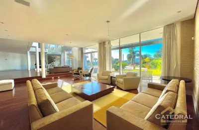 Casa com 6 dormitórios à venda, 1000 m² por r$ 12.800.000,00 - chácara malota - jundiaí/sp