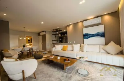 Apartamento com 3 dormitórios à venda - mobiliado, equipado e decorado - , 160 m² por r$ 1.990.000 - jardim ana maria - jundiaí - sp