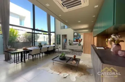 Loft mobiliado de 215m2 no condomínio veduta blu em jundiaí - sp