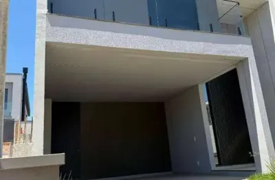 Casa nova com 3 suítes a venda no condomínio reserva da mata