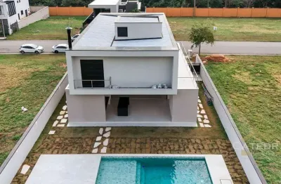 Sobrado contemporâneo à venda – conforto, sofisticação e alta tecnologia em condomínio de alto padrão