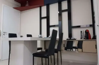 Sala comercial semi mobiliada para locação, condomínio indesign office, vila arens. jundiaí. sp.