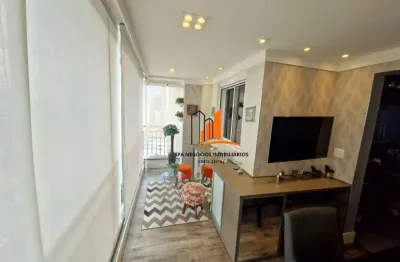 Apartamento com 3 dormitórios à venda, 70 m² por r$ 880.000 - tatuapé - são paulo/sp