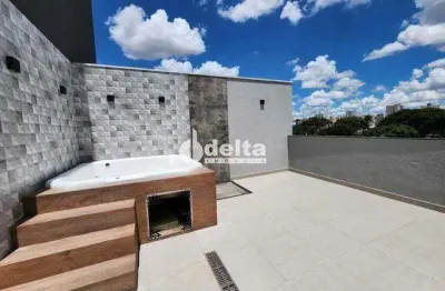 Cobertura disponível para venda no bairro santa mônica em uberlândia-mg
