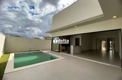 Casa residencial em condomínio disponível para venda em uberlândia-mg.