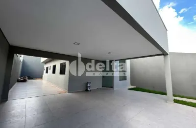 Casa residencial com área gourmet disponível para venda no bairro laranjeiras em uberlândia-mg