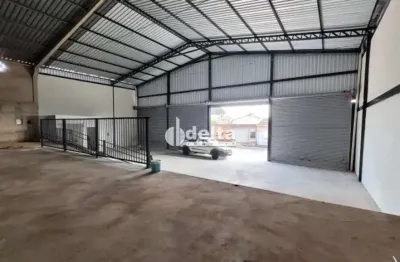 Galpão disponível para locação e venda no bairro minas gerais em uberlândia-mg