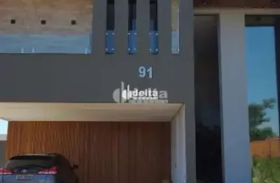 Casa no condomínio alphaville 2 disponível para venda em uberlândia-mg