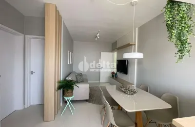 Apartamento mobiliado com 2 quartos, disponível para locação e venda no bairro santa mônica pereira em uberlândia-mg