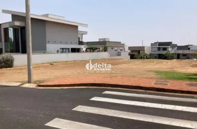 Terreno no condomínio disponível para venda no bairro shopping park em uberlândia-mg