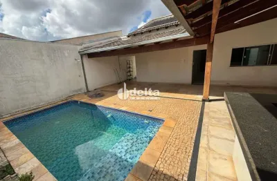 Casa residencial disponível para locação no bairro jardim europa em uberlândia-mg.