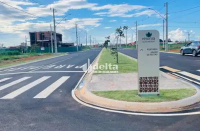 Terreno a venda no condomínio reserva novo mundo em uberlândia mg.
