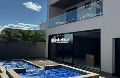 Casa no condomínio alphaville 1 disponível para venda em uberlândia-mg