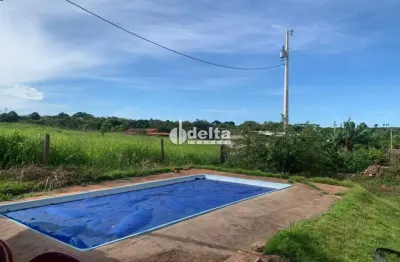 Chácara disponível para venda na região rural em uberlândia-mg