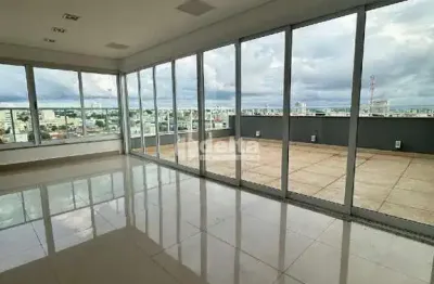 Cobertura  disponível para venda no bairro santa mônica em uberlândia-mg