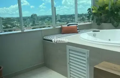 Cobertura disponível para venda no bairro tabajaras em uberlândia-mg