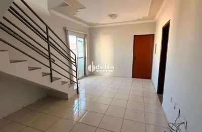 Cobertura disponível para venda no bairro santa mônica em uberlândia-mg