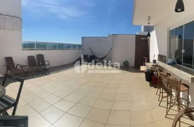 Cobertura disponível para locação no jardim brasília em uberlândia-mg