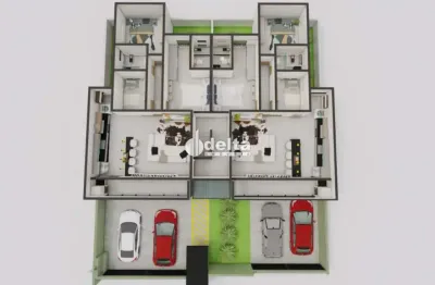 Apartamento venda para locação no bairro alto umuarama em uberlândia-mg