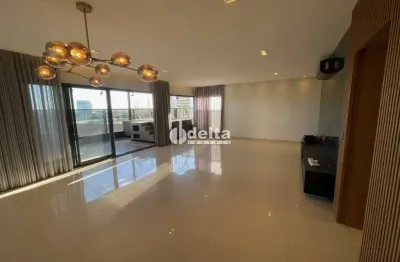 Apartamento com 4 suítes disponível para venda no bairro jardim karaíba em uberlândia-mg.