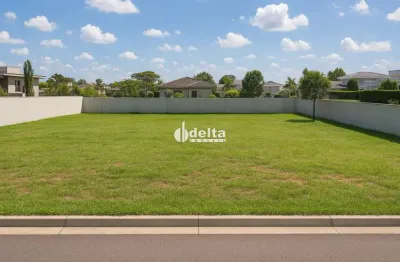 Terreno em condomínio fechado com 420 m², disponível para venda no bairro jardim sul em uberlândia-mg