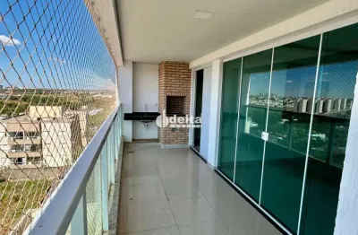 Apartamento com 3 quartos sendo 2 suítes disponível para venda no bairro carajás em uberlândia - mg.