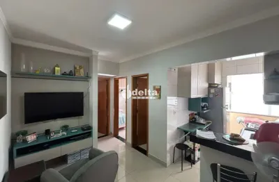 Apartamento com 2 quartos sendo 1 suite disponível para venda no bairro santa mônica em uberlândia-mg