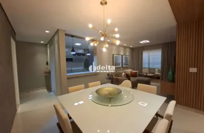 Apartamento com 3 quartos sendo 1 suíte disponível para venda no bairro santa mônica em uberlândia - mg.