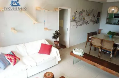 Apartamento com 3 dormitórios, 106 m² - venda por r$ 750.000,00 ou aluguel por r$ 5.216,77/mês - residencial bellagio - itatiba/sp