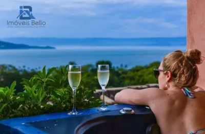 Hotel com 10 dormitórios à venda, 3000 m² por r$ 7.500.000,00 - vila - ilhabela/sp