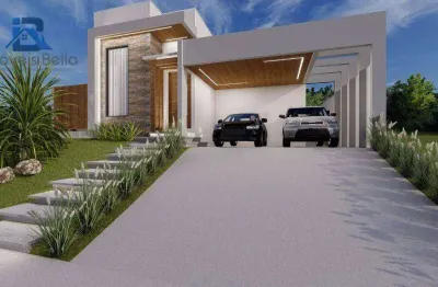 Casa à venda, 185 m² por r$ 1.378.000,00 - bairro itapema - itatiba/sp