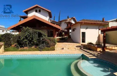 Casa com 4 dormitórios à venda, 500 m² por r$ 1.890.000,00 - condomínio itatiba country club - itatiba/sp