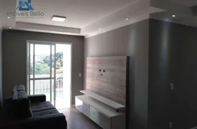 Apartamento com 2 dormitórios para alugar, 52 m²  - Normandie Residencial - Itatiba/SP