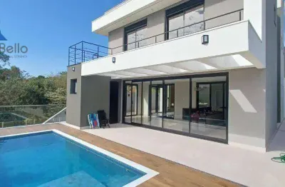 Lindo sobrado  à venda, 288 m² , 3 suítes - condomínio portal san giovanni - itatiba/sp