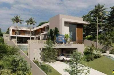 Casa com 4 dormitórios à venda, 611 m² por r$ 1.700.000 - reserva santa rosa - itatiba/sp