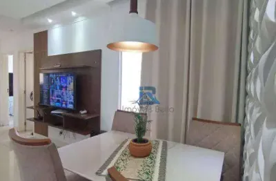 Apartamento com 2 dormitórios à venda, 49 m² por r$ 286.000,00 - jardim ester - itatiba/sp