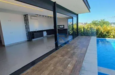 Casa térrea com 3 suítes, piscina e rica em armários- reserva santa rosa - itatiba/sp