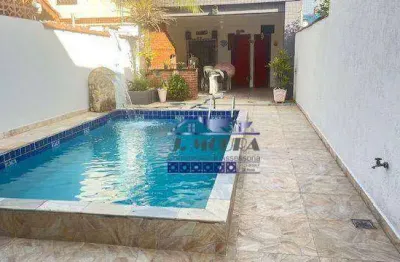 Sobreposta alta - único pavimento -com piscina - churrasqueira - edicula com despensa e quintal no campo grande