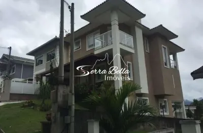 Casa com 4 dormitórios à venda, 307 m² por r$ 1.800.000,00 - tijuca - teresópolis/rj