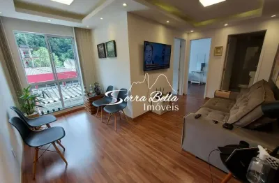 Apartamento com 2 dormitórios à venda, 49 m² por r$ 260.000,00 - pimenteiras - teresópolis/rj