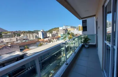 Apartamento com 2 dormitórios à venda, 89 m² por r$ 550.000,00 - várzea - teresópolis/rj