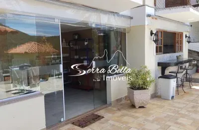 Casa com 4 dormitórios à venda, 200 m² por r$ 840.000,00 - albuquerque - teresópolis/rj